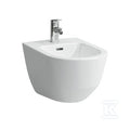 PRO Bidet podwieszany 360 x 530 mm, powłoka LCCz otworem na baterię na środku