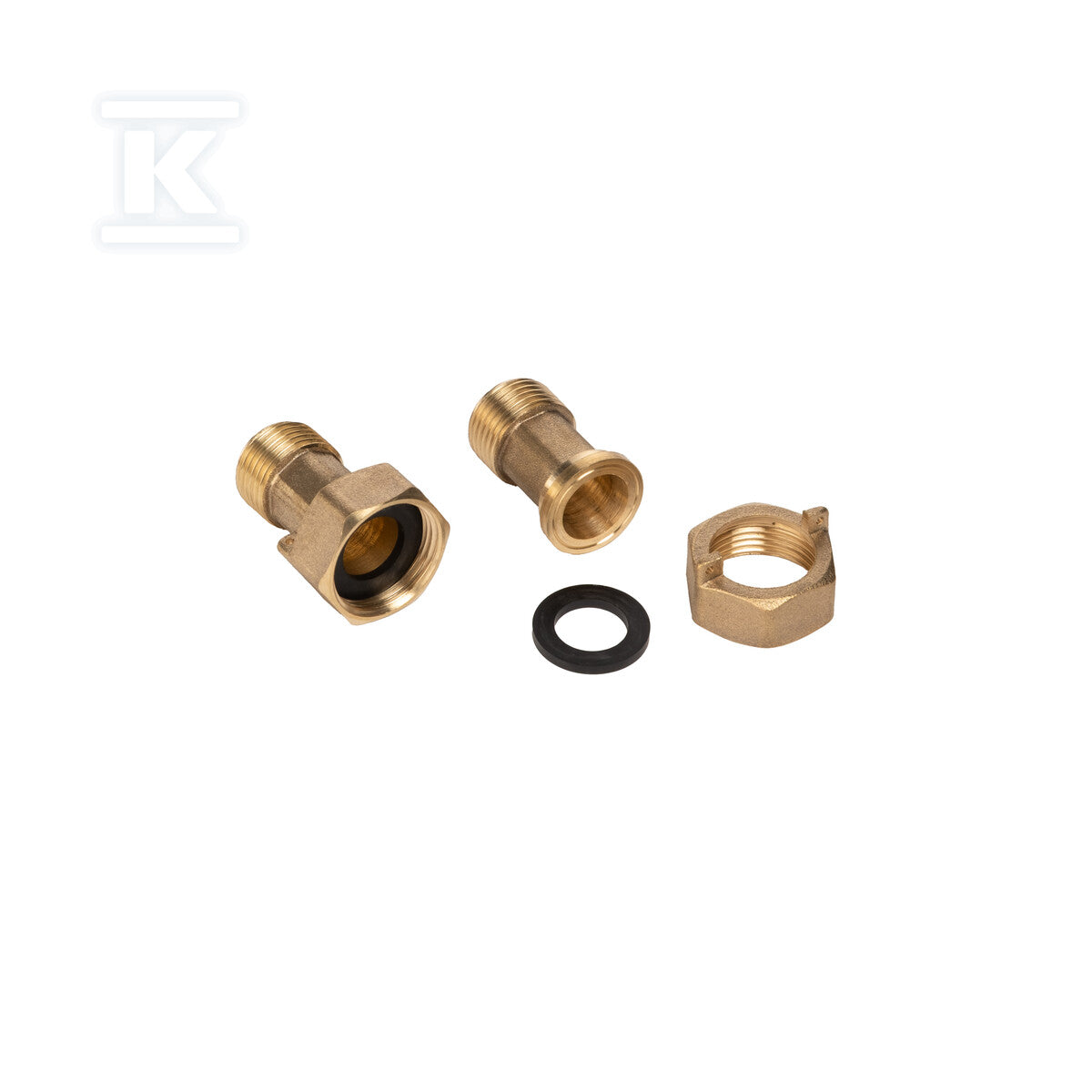 Śrubunki wodomierzowe 1 1/2" DN40,komplet