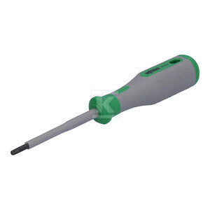 Wkrętak VDE Torx®, T20, testowane zgodnie z VDE, 1000 V, z izolacją, uchwyt 2-komponentowy, wielkość 2 (110 mm), zielony/szary