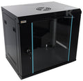 Szafa RACK 9U / 19” wisząca do złożenia 540x400 czarna