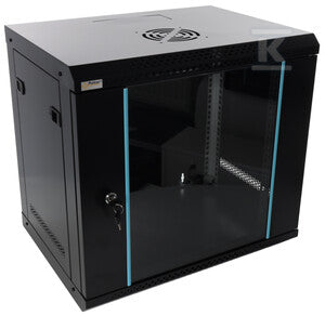 Szafa RACK 9U / 19” wisząca do złożenia 540x400 czarna