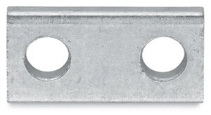 Mostek 2-torowy, metal., srebrny