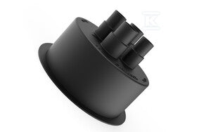 Końcówka HQ160/4 gumowa / END-CAP dla rur preizolowanych poczwórnych d160mm (dn rur Pex 2x25-32 + 2x25)