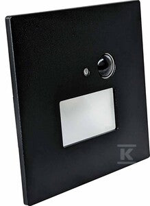 Oprawa LED dopuszkowa z czujnikiem ruchu (PIR) - JACK PIR linkable Black 1,5W CCT 75/120lm