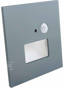 Oprawa LED dopuszkowa z czujnikiem ruchu (PIR) - JACK PIR linkable Pearl grey 1,5W CCT 75/120lm