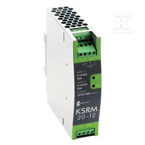 Moduł redundancyjny KSRM 12VDC 20A