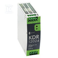 Stabilizowany, przemysłowy zasilacz impulsowy KDR 12024 230/ 24VDC 5A