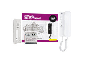 Zestaw domofonowy dla 1 lokalu Miro/Elite z czytnikiem RFID, montaż podtynkowy, 6025/501-RF