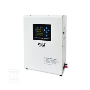 Zasilacz awaryjny SINUS PRO 2600 E PLUS 24/230V (1800/2600W) [AGM, GEL, LiFePO4]