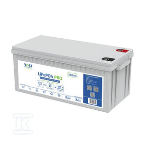 Akumulator LiFePO4 12,8V 280 Ah (200A) + BMS + BLUETOOTH + MATA GRZEWCZA