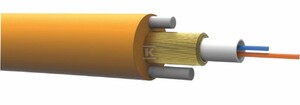 Kabel światłowodowy doziemny jednotubowy DAC-8J SM 9/125, 5.3mm, G652D
