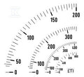 Skala wymienna do amperomierza EQ96 - 100A E96 100A