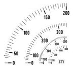 Skala wymienna do amperomierza EQ72 - 500A E72 500A