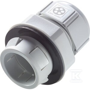 Dławnica kablowa SKINTOP® CLICK-R 16 RAL 7035 LGY, Poliamid, zakres dławienia 4 mm - 7 mm