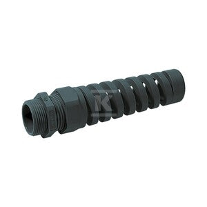 Dławnica kablowa z ochroną przed gięciem SKINTOP® BS PG 13.5 RAL 9005 BK, Poliamid, zakres dławienia 6 mm - 12 mm