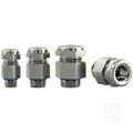 Dławnica kablowa SKINDICHT® MINI M6X1 COLD, Mosiądz, zakres dławienia 2.0 mm - 3.0 mm