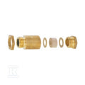 Dławnica kablowa SKINDICHT® SVRX 5635-W, Mosiądz, zakres dławienia 32 mm - 35.5 mm
