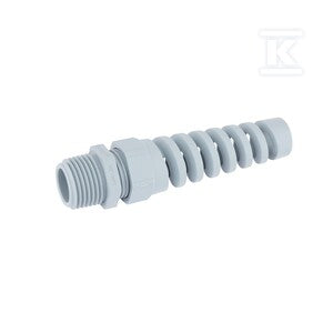 Dławnica kablowa z ochroną przed gięciem SKINTOP® BS NPT 3/4'' RAL 7001 SGY, Poliamid, zakres dławienia 13 mm - 18 mm