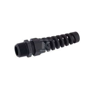 Dławnica kablowa z ochroną przed gięciem SKINTOP® BS NPT 3/4'' RAL 9005 BK, Poliamid, zakres dławienia 13 mm - 18 mm