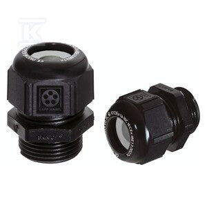 Dławnica kablowa SKINTOP® KR-M 50X1.5 ATEX PLUS BK, Poliamid, zakres dławienia 22 mm - 29 mm
