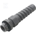 Dławnica kablowa z ochroną przed gięciem SKINTOP® CLICK BS 20 RAL 7001 SGY, Poliamid, zakres dławienia 7 mm - 13 mm