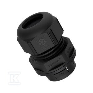 Dławnica kablowa SKINTOP® CLICK-R 12 RAL 9005 BK, Poliamid, zakres dławienia 3.5 mm - 5 mm