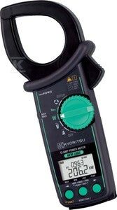 Miernik cęgowy mocy KEW2062 1000A AC TRMS VA/W/VAR, PF, THD, harmoniczne H1-H30, CAT IV 300V