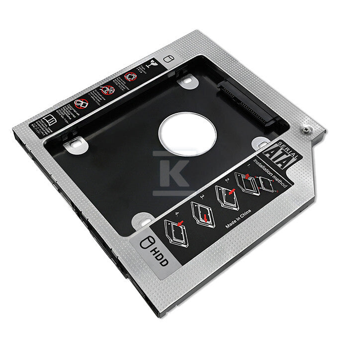 Kieszeń na drugi dysk 2.5 HDD,9.5 mm