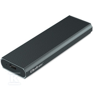 Obudowa aluminiowa ,Kieszeń na dysk M.2 SSD,NVMe,PCIe,USB-A,USB 3.1 Gen.2,Super speed 10Gb/s,4TB,Grafit