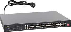 Switch PoE 28-portowy SFG128-BT do 24 kamer IP