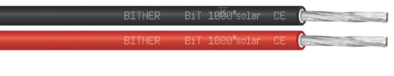 Kabel solarny BiT 1000 Solar 1x6,0 0,6/1 kV