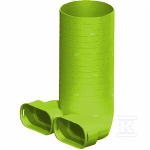 Zestaw przyłączeniowy 50x140 DN 125, 90, l=330 mm
