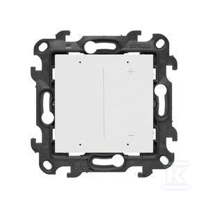 Ściemniacz do LED ściemnialnych, klawiszowy, z możliwością sterowania smartfonem [Wi-Fi], 200 W, 230 V, (moduł), biały , Simon24