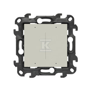 Sterownik roletowy podwójny elektroniczny, z funkcją łącznika lub przycisku, 230 V (moduł), kaszmirowy, Simon24