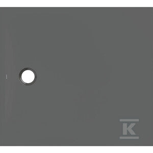 Brodzik CleanFloor30, grafit: 110x100cm