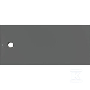 Brodzik CleanFloor30, grafit: 170x75cm