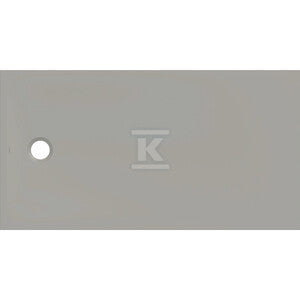 Brodzik CleanFloor30, szary: 150x80cm