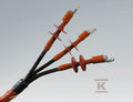 Głowica napowietrzna termokurczliwa do kabli 3-żyłowych, CHE-3F(A) 24kV 10-35, 146303