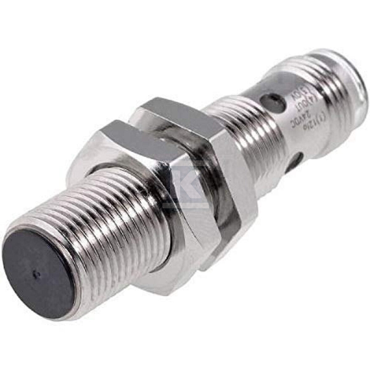 E2B-M12KS04-M1-B1 Czujnik indukcyjny, mosiądz, krótki, 4mm, M12, PNP, NO, złącze M12