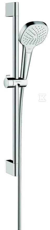 Zestaw prysznicowy Hansgrohe Croma Select E Vario z drążkiem 65 cm 26582400
