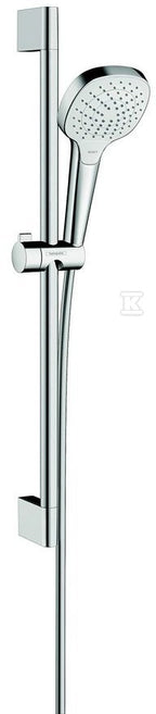 Zestaw prysznicowy Hansgrohe Croma Select E Vario z drążkiem 65 cm 26582400
