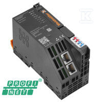 Sprzęgacz magistrali (I/O), PUSH IN, 24 V DC +20 %/ -15 %, z magistrali systemowej, 0 °C...50 °C, UR20-FBC-PN-ECO