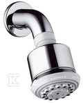 Głowica prysznicowa Hansgrohe Clubmaster z ramieniem prysznicowym chrom 27475000