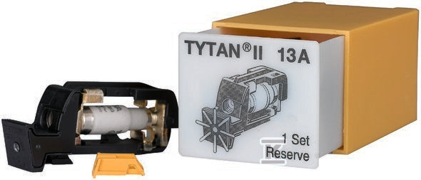 Wtyki bezpiecznikowy z sygnalizacją (zestaw 3szt.) Z-SLS/B-40A TYTAN