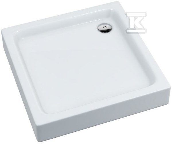 Brodzik akrylowy Stabilsound 70x70x17 / 7 cm kwadratowy Grando Plus