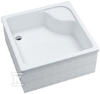Brodzik akrylowy Stabilsound 90x90x41 / 28 cm kwadratowy Dante