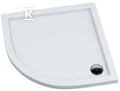 Brodzik kompozytowy 3.064 Stabilsound Plus 90x90x5 cm R55 "Corrina", półokrągły
