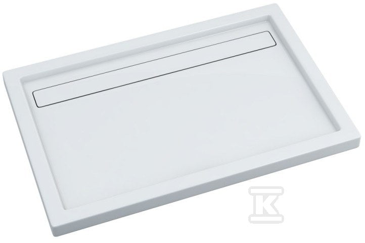 Brodzik kompozytowy Stabilsound Plus 90x100x6,5 / 3 prostokątny Camparo