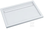 Brodzik kompozytowy Stabilsound Plus 90x100x6,5 / 3 prostokątny Camparo