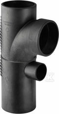 Trójnik podwójny Geberit Silent-db20 88.5st. d110/90/56 "łagodny"